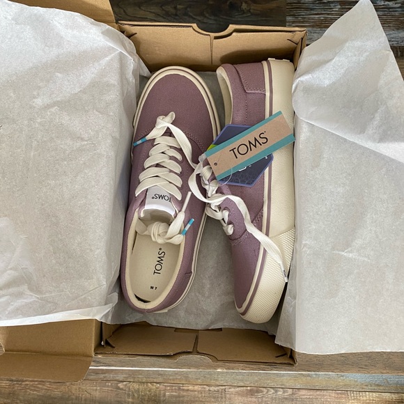 Toms light purple Alpargata Fenix lace up sneaker - Picture 6 of 7